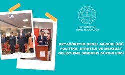 Politika, Strateji Ve Mevzuat Geliştirme Semineri Düzenlendi