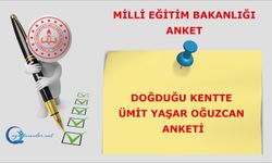 Doğduğu Kentte Ümit Yaşar Oğuzcan Anketi