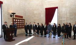 ANTGİAD üyeleri,  Atatürk’ün 86. ölüm yıl dönümünde Anıtkabir’de