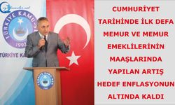 Cumhuriyet Tarihinde İlk Defa Memur Ve Memur Emeklilerinin Maaşlarında Yapılan Artış Hedef Enflasyonun Altında Kaldı