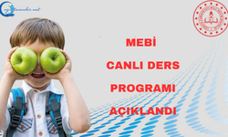 MEBİ Canlı Ders Programı