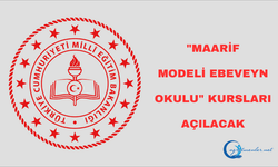 "Maarif Modeli Ebeveyn Okulu" kursları açılacak