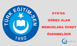 DYK’da Görev Alan Memurlara Ücret Ödenmeli̇di̇r