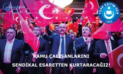 Kamu Çalışanlarını Sendikal Esaretten Kurtaracağız!