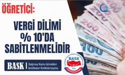 Öğretici: Vergi Dilimi %10'da Sabitlenmelidir