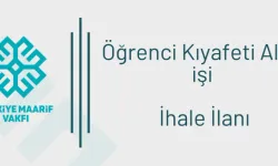 Öğrenci Kıyafeti Alımı İşi İhale İlanı