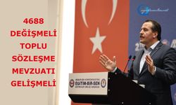 4688 Değişmeli, Toplu Sözleşme Mevzuatı Gelişmeli