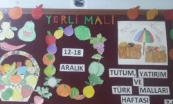 Çocuklarımıza yerli malı sevgisi ve tutumlu yaşama alışkanlığı kazandırmayı hedefliyor