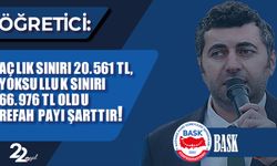 Açlık Sınırı 20.561 TL, Yoksulluk Sınırı 66.976 TL Oldu Refah Payı Şarttır!