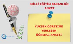 Yüksek Öğretime Yerleşen Öğrenci Anketi