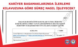 Kariyer Basamaklarında İlerleme Kılavuzuna göre süreç nasıl işleyecek?