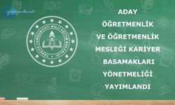 Aday Öğretmenlik ve Öğretmenlik Mesleği Kariyer Basamakları Yönetmeliği yayımlandı