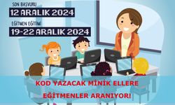 Kod Yazacak Minik Ellere Eğitmenler Aranıyor!