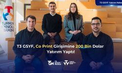 T3 Girişim Sermayesi Yatırım Fonu’ndan Co Print’e Yatırım!