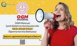 Sizde OGM Materyal İçerik Geliştirme Komisyonlarında Görev Alabilirsiniz