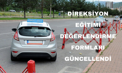 Direksiyon Eğitimi Değerlendirme Formları güncellendi