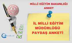 İl Milli Eğitim Müdürlüğü Paydaş Anketi