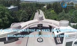 6 Türk üniversitesi en yeşil üniversiteler sıralamasında dünyada ilk 100’de