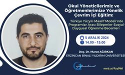 Sosyal-Duygusal Öğrenme Becerileri eğitimi