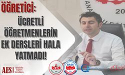 Ücretli Öğretmenlerin Ek Dersleri Hala Yatmadı!