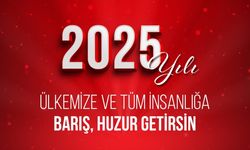 2025 yılı ülkemize ve tüm insanlığa barış, huzur getirsin