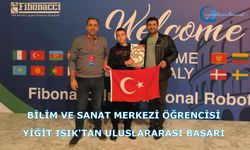 Bilim ve Sanat Merkezi Öğrencisi Yiğit Işık'tan Uluslararası Başarı