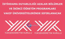 İstihdama duyarlılığı azalan bölümler ve İkinci öğretim programları vakıf üniversitelerinde sıfırlanacak