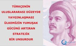 Türkçenin uluslararası düzeyde yaygınlaşması ülkemizin yumuşak gücünü artıran stratejik bir unsurdur