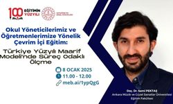 Süreç odaklı değerlendirme yaklaşımlarına yönelik çevrim içi eğitim düzenlendi