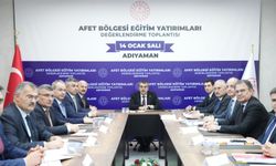 Afet Bölgesi Eğitim Yatırımları Değerlendirme Toplantısı