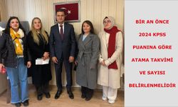 Bir an önce 2024 KPSS puanına göre ata takvimi ve sayısı belirlenmelidir