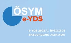 e-YDS 2025/1 İngilizce Başvuruları Alınıyor