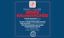 Adaletsizliğe sessiz kalmayacağız!