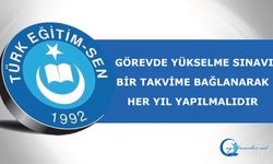 Görevde yükselme sınavı bir takvime bağlanarak her yıl yapılmalıdır