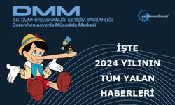 İşte 2024 yılının tüm yalan haberleri