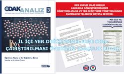 İl İçi Yer Değiştirmelerde Sıra Çalıştırılması Önerimiz Karşılık Buldu