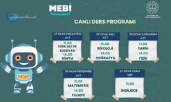 MEBİ Canlı Ders Programı Sizlerle