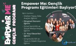 Empower Me: Gençlik Programı Eğitimleri Başlıyor!