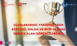 2024 Yılı Uluslararası Yarışmalarda Bireysel Dalda ve Ekip Olarak Derece Alan Öğrencilerimiz