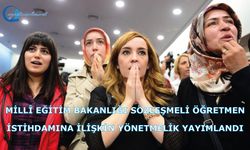 Millî Eğitim Bakanlığı Sözleşmeli Öğretmen İstihdamına İlişkin Yönetmelik yayımlandı