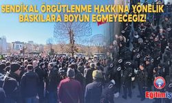 Sendikal Örgütlenme Hakkına Yönelik Baskılara Boyun Eğmeyeceğiz!