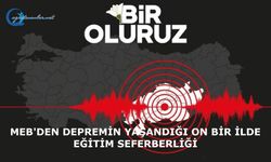 MEB'den Depremin Yaşandığı On Bir İlde Eğitim Seferberliği