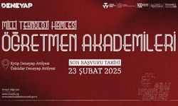 Millî Teknoloji Hamlesi Öğretmen Akademileri 2024-2025 Eğitim Dönemi Başvuruları Açıldı!