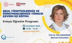 "Kimya Öğretim Programı" konulu uzaktan hizmet içi eğitim