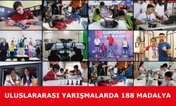 Öğrenciler, Uluslararası Yarışmalarda 188 Madalya Kazandı