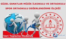 Güzel Sanatlar Müzik İlkokulu Ve Ortaokulu/Spor Ortaokulu Değerlendirme Ölçeği