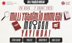 26 Ocak-2 Şubat 2025 Milli Yetkinlik Hamlesi Mercek ile yayındayız