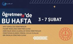 ÖğretmenİZ'de bu hafta 3-7  Şubat