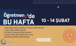 ÖğretmenİZ'de bu hafta 10-14  Şubat