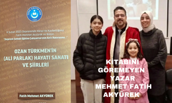 Kitabını göremeyen yazar Mehmet Fatih AKYÜREK